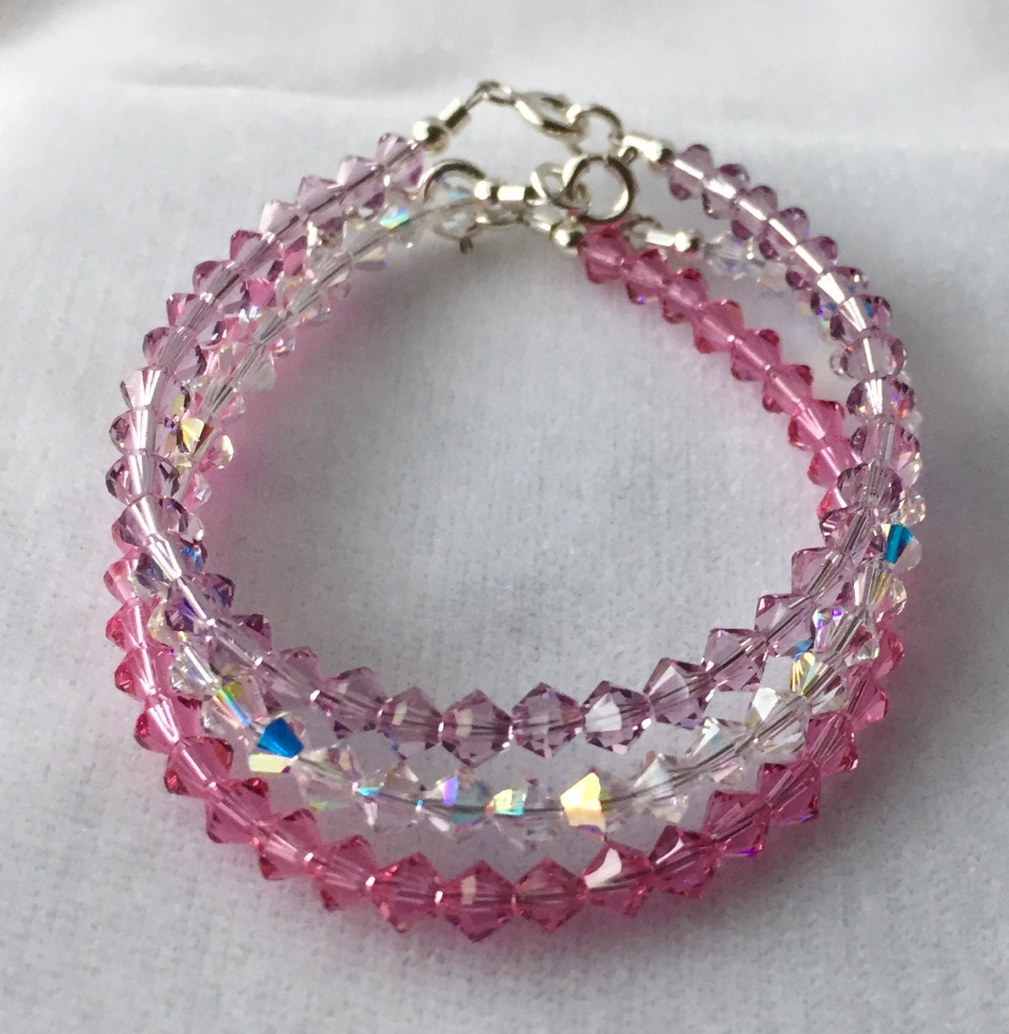 Birthstone Girl Crystal Bracelet,Flower Girl Bracelet,Stacking Bracelets,Beaded Stacking Bracelets,Stacks Crystal bracelets,Best Friend Gift