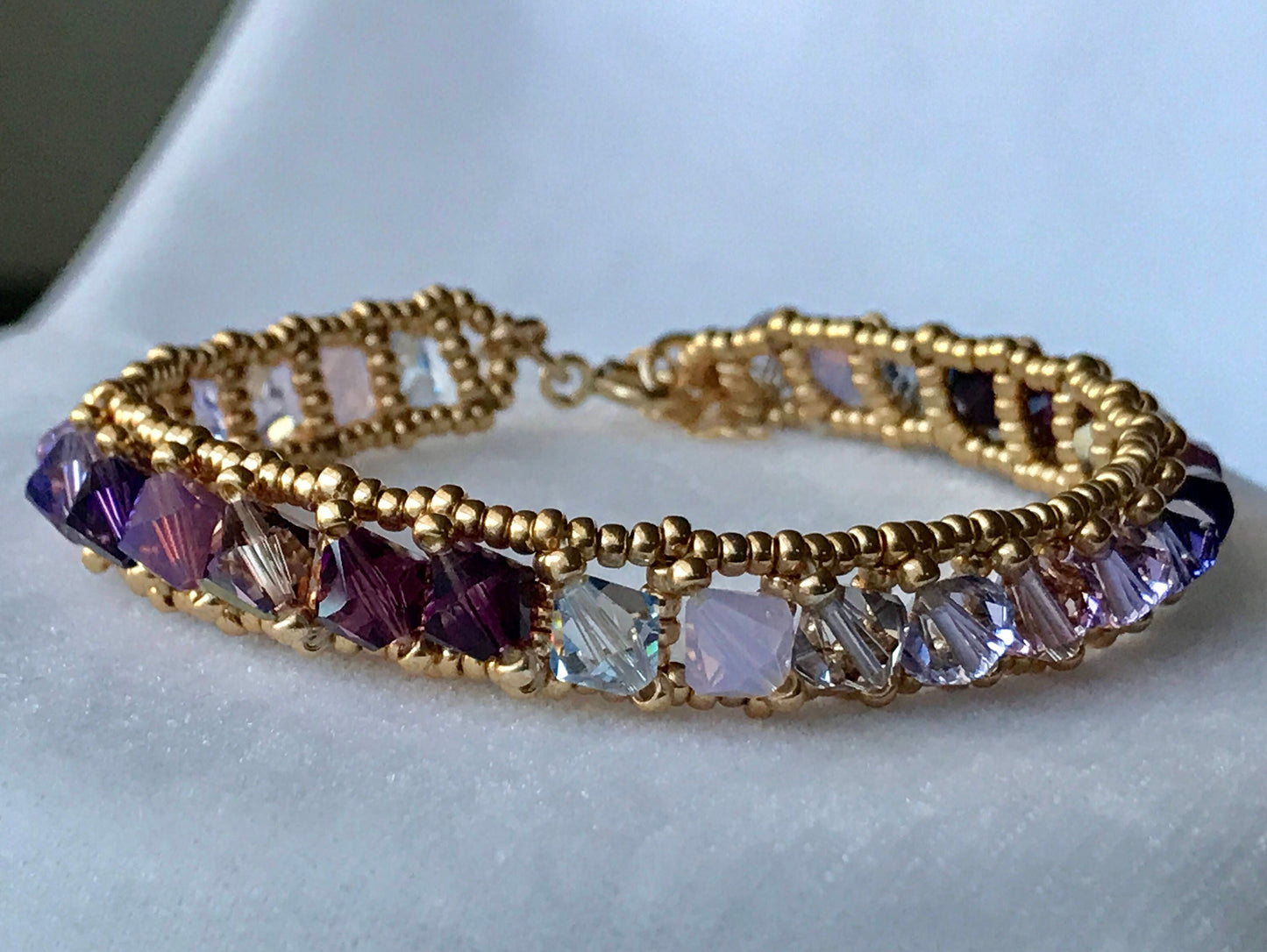 PRESTIGE Pearl Pave Beads Bracelet,Flower Girl Pearl Bracelet,Bridesmaid Pearl Bracelet,Junior Bridesmaid Bracelet,Pave Crystal Bracelet