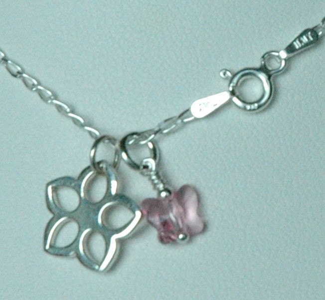 Sterling Silver SNOWFLAKE Charms Necklace, winter wedding snowflake necklace, Pearl snowflake neckace, Bridesmaid Jewelry