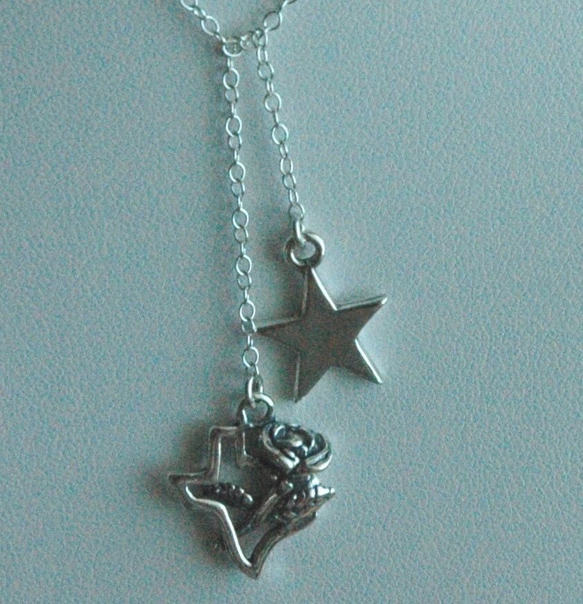Sterling Silver Texas Earrings, Lone Star Earrings, Texas State Map Earrings, Texas Lone Star Earrings, Texas Star Earrings,Star Earrings