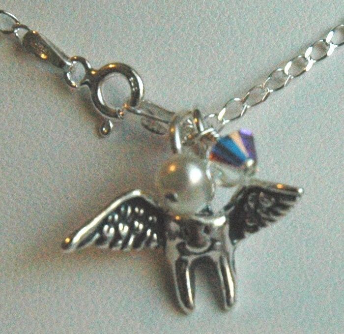 Tooth Fairy Charm Child Bracelet,Flying Tooth Pendant,Tooth Fairy Bracelet,First Losing Tooth Bracelet,Chain Charm Dental Keepsake Bracelet