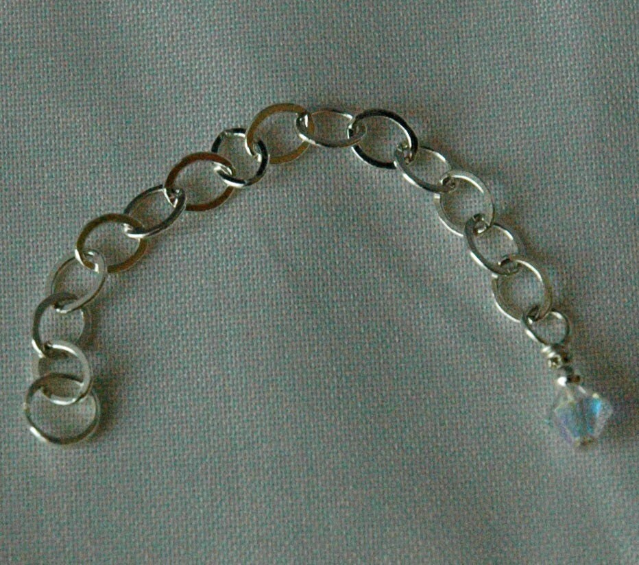2 1/2 Inches Sterling Silver Jewelry Extenders