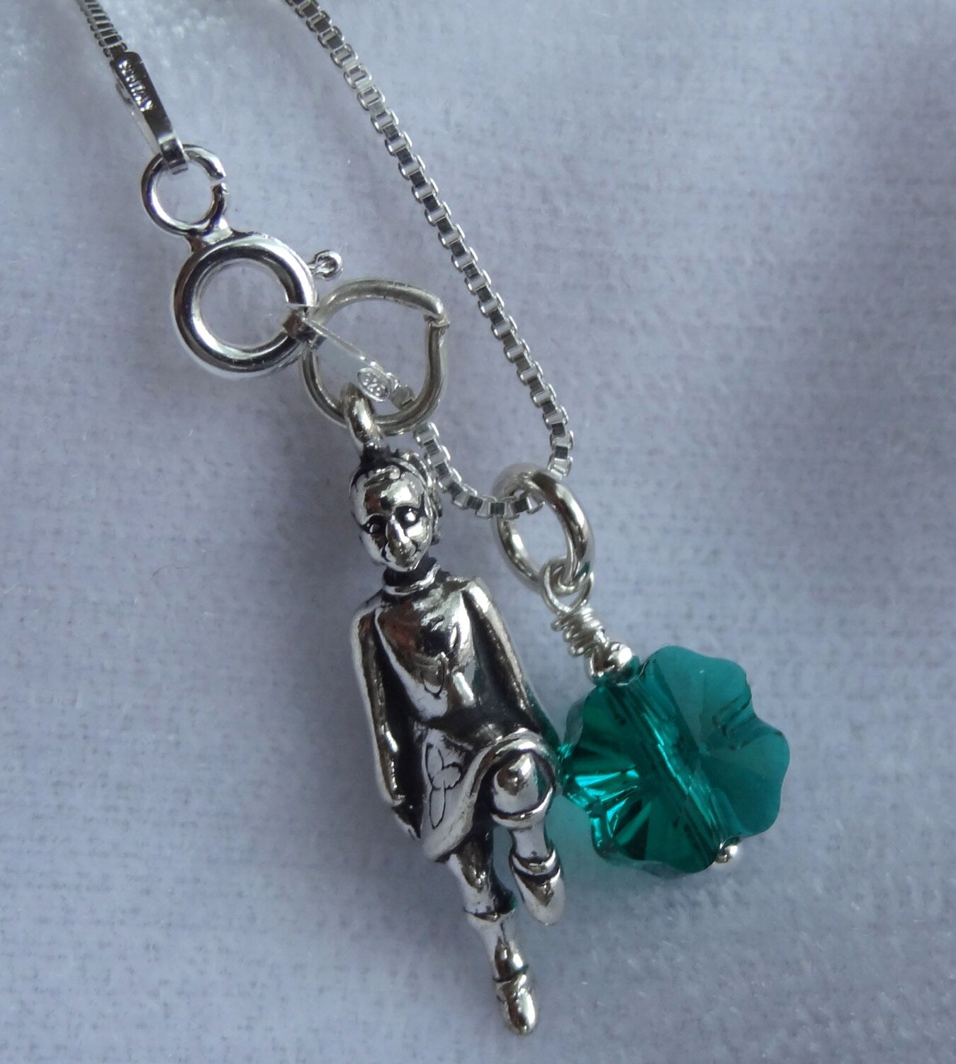 Sterling Silver Runner Girl Necklace, Girl Runner Charm, Runner Necklace, Girl Running Marathon Necklace, Personalized Runner Necklace