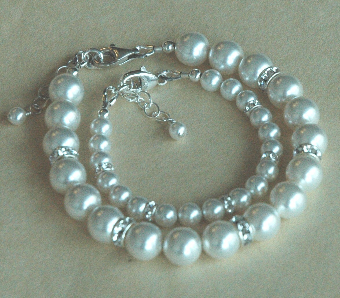 Sterling Silver Mother and Daughter Matching Charm Bracelet,Set for mom & daughter,First day of kindergarten Preschool School,Two bracelet