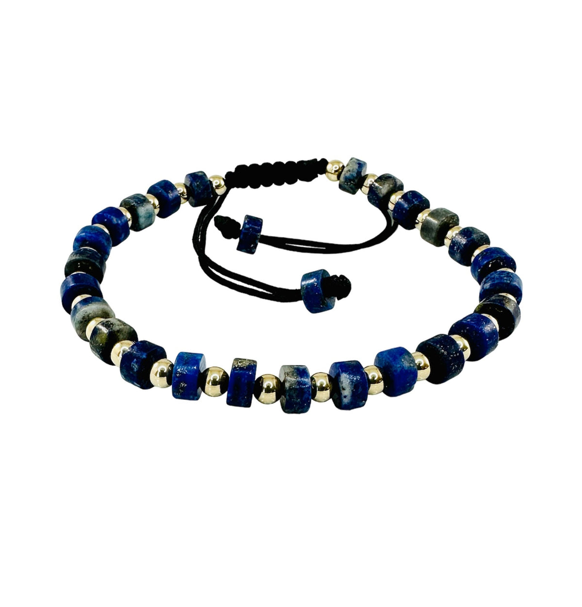 Blue Men Beaded Bracelet,Protection Simple Minimalist Men Bracelet,Adjustable Sodalite Hematite Heishi Men Bracelet,Blue Men Unisex Bracelet