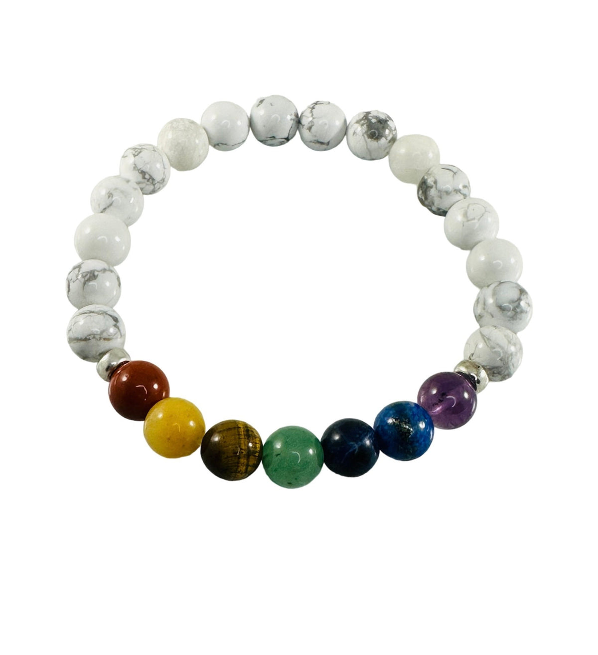 Men Chakra Gemstone Beaded Bracelet,7 Chakra Healing Bracelet,Chakra Bracelet for Men,Mala Bracelet,Meditation Protection EnergyMen Bracelet