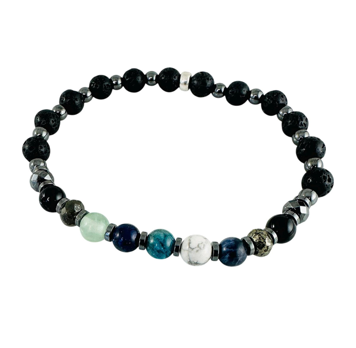 Back To School Bracelet,Student Beaded Bracelet,Study Support Bracelet,Mental Clarity Concentration Intuition Clarity Focus Crystal Healing