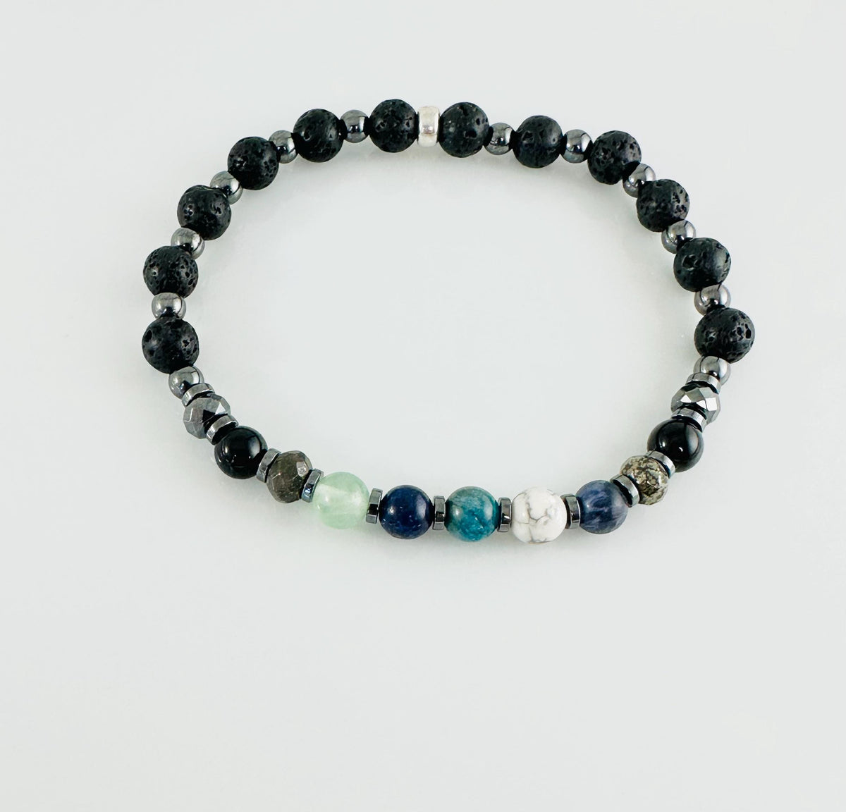 Back To School Bracelet,Student Beaded Bracelet,Study Support Bracelet,Mental Clarity Concentration Intuition Clarity Focus Crystal Healing