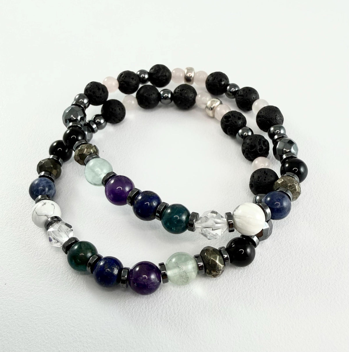 Student Study Support Bracelet,Back To School Bracelet,Mental Clarity Concentration Intuition Focus Healing Crystal Bracelet,Graduation Gift