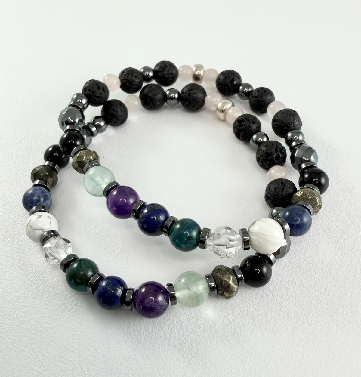 Student Study Support Bracelet,Back To School Bracelet,Mental Clarity Concentration Intuition Focus Healing Crystal Bracelet,Graduation Gift
