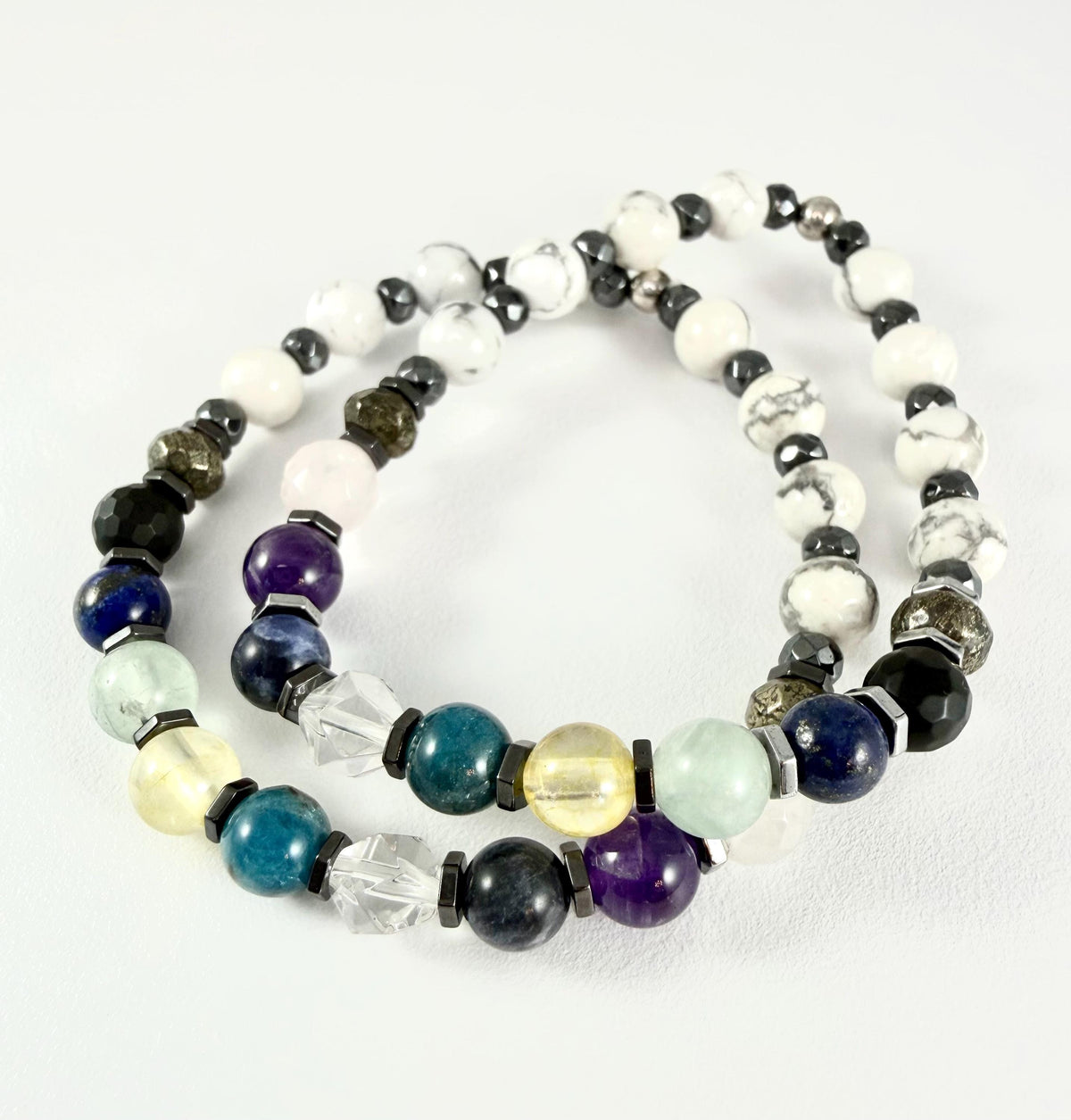 Study Support Bracelet,Student Beaded Bracelet,Back To School Bracelet,Mental Clarity Healing Concentration Intuition Focus Crystal Bracelet