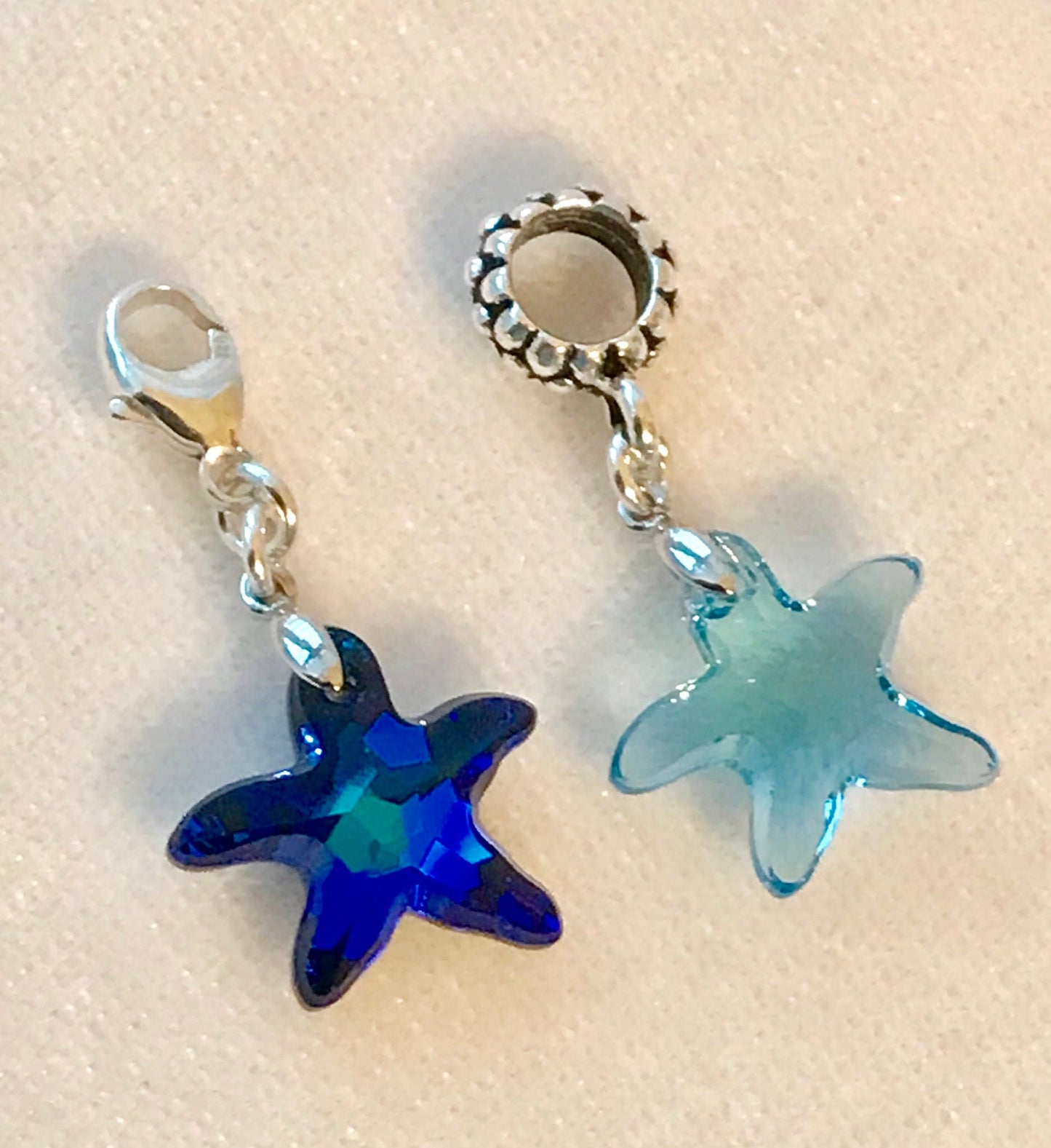 Something Blue Starfish Charm,Something Blue Bouquet Charm,Blue Aqua Starfish Bouquet Charm,Something Blue Wedding Bouquet bride from mother