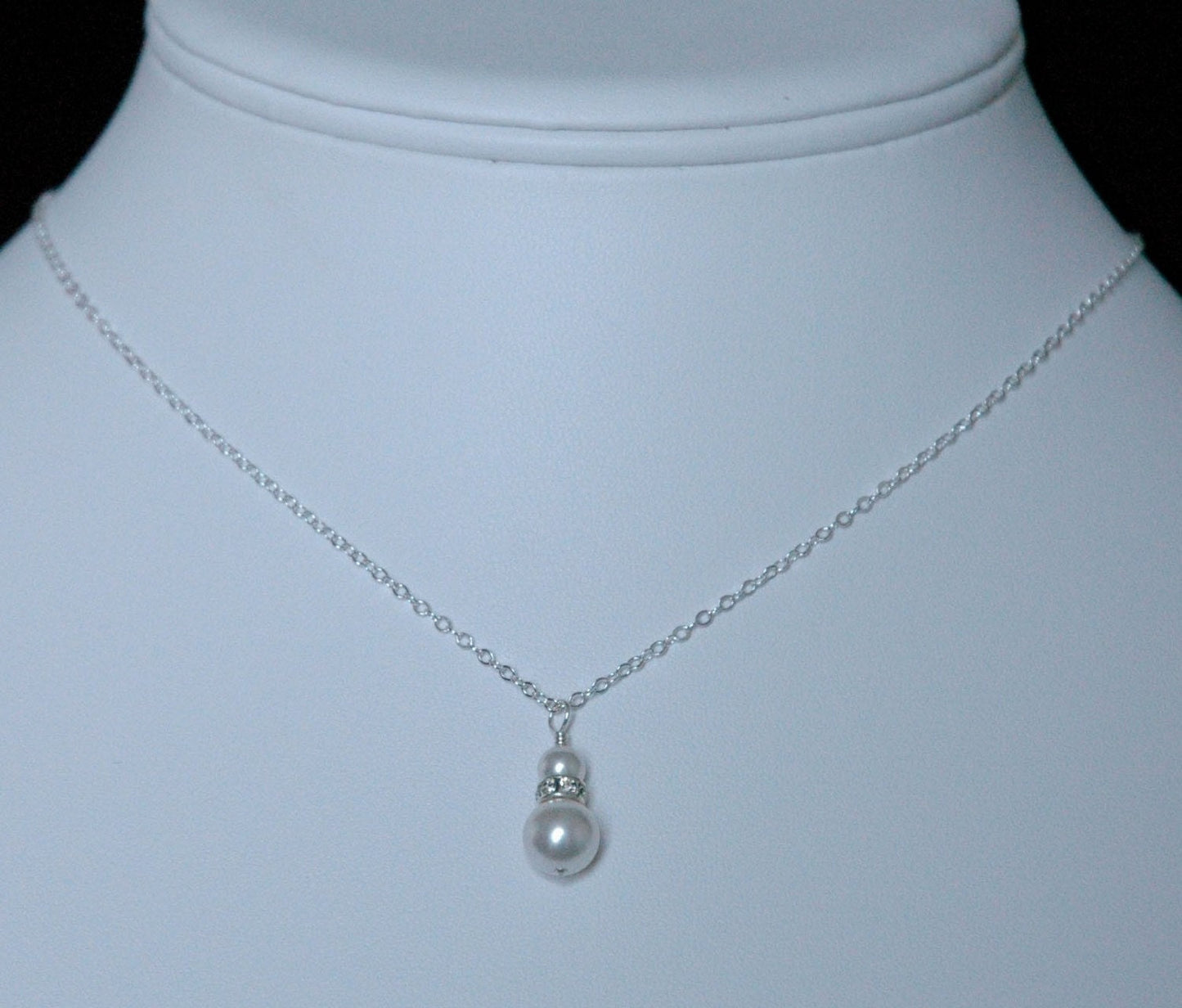 Flower Girl Proposal Crystal Pearl Necklace,Will You Be My Flower Girl Necklace