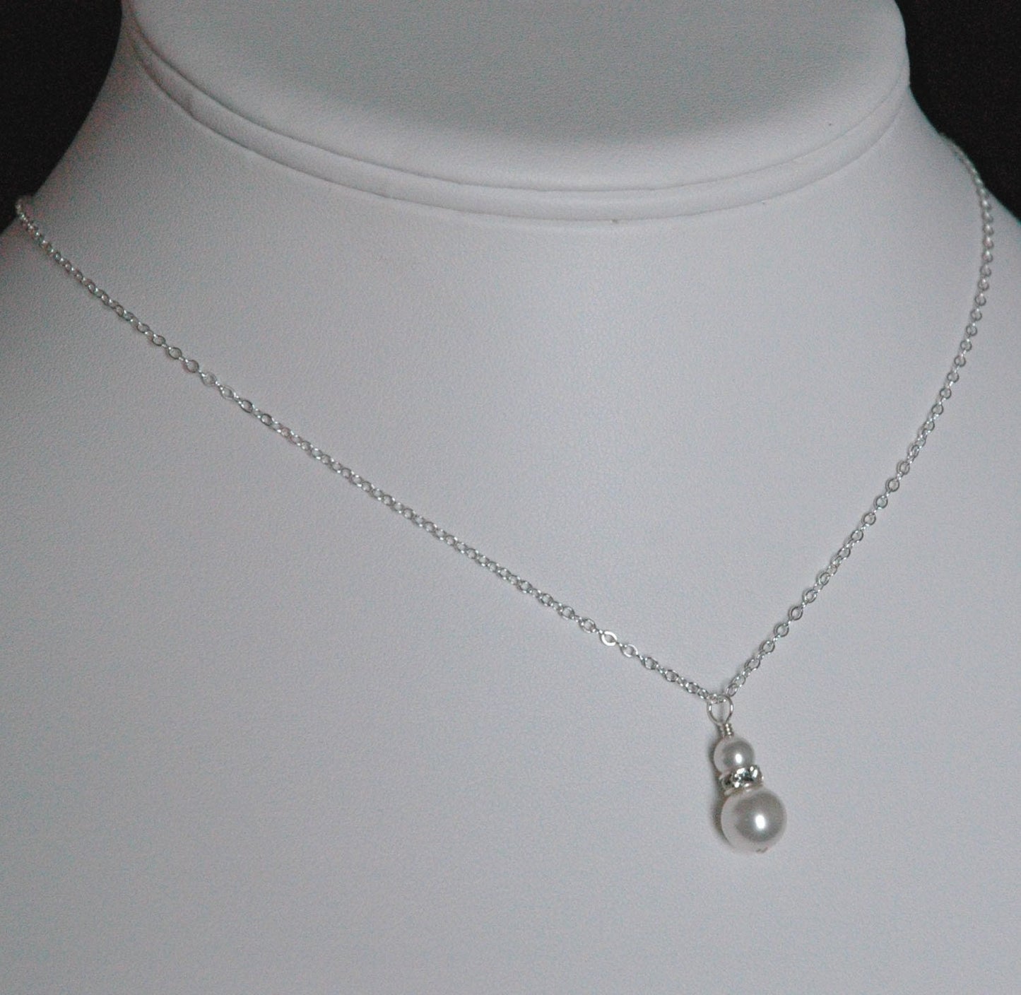 Flower Girl Proposal Crystal Pearl Necklace,Will You Be My Flower Girl Necklace