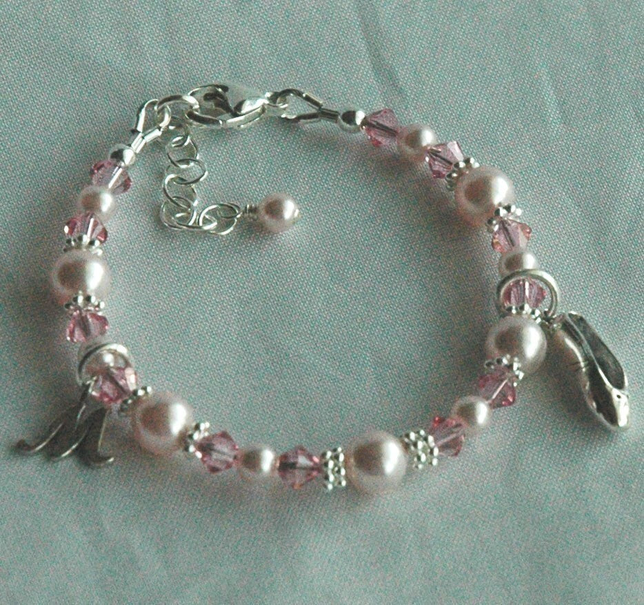 Sterling Silver Children Charm Bracelet,Toddler Bracelet,Personalized Kids Bracelet,Children Birthday Gift,Little Girl Childs Charm Bracelet