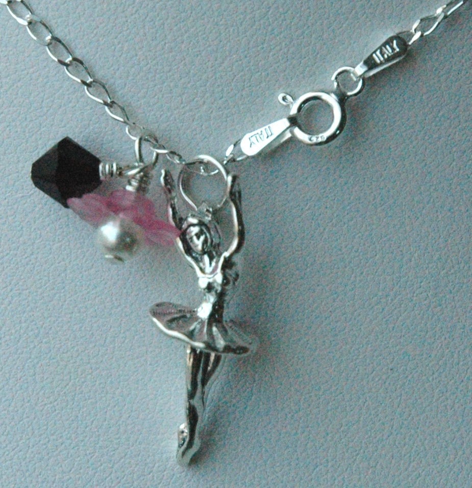 Sterling Silver Initial Tap Shoe Necklace,Tap Shoe Charm,Personalized,Tap Shoe Necklace,Recital Gifts,Dancer Necklace,Ballerina Necklace