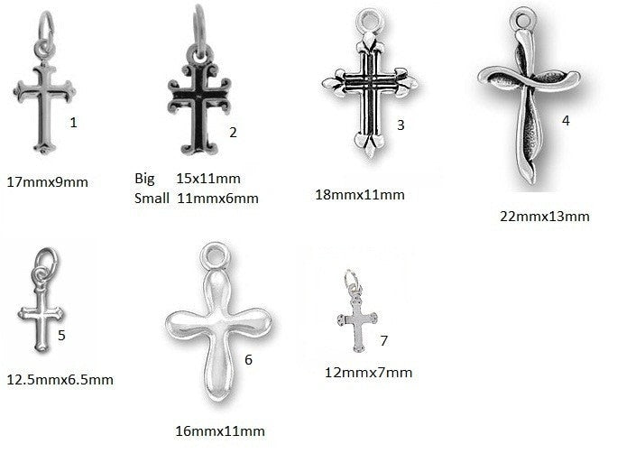 Sterling Pearl Cross Necklace and Bracelet Set For Baptism  Communion