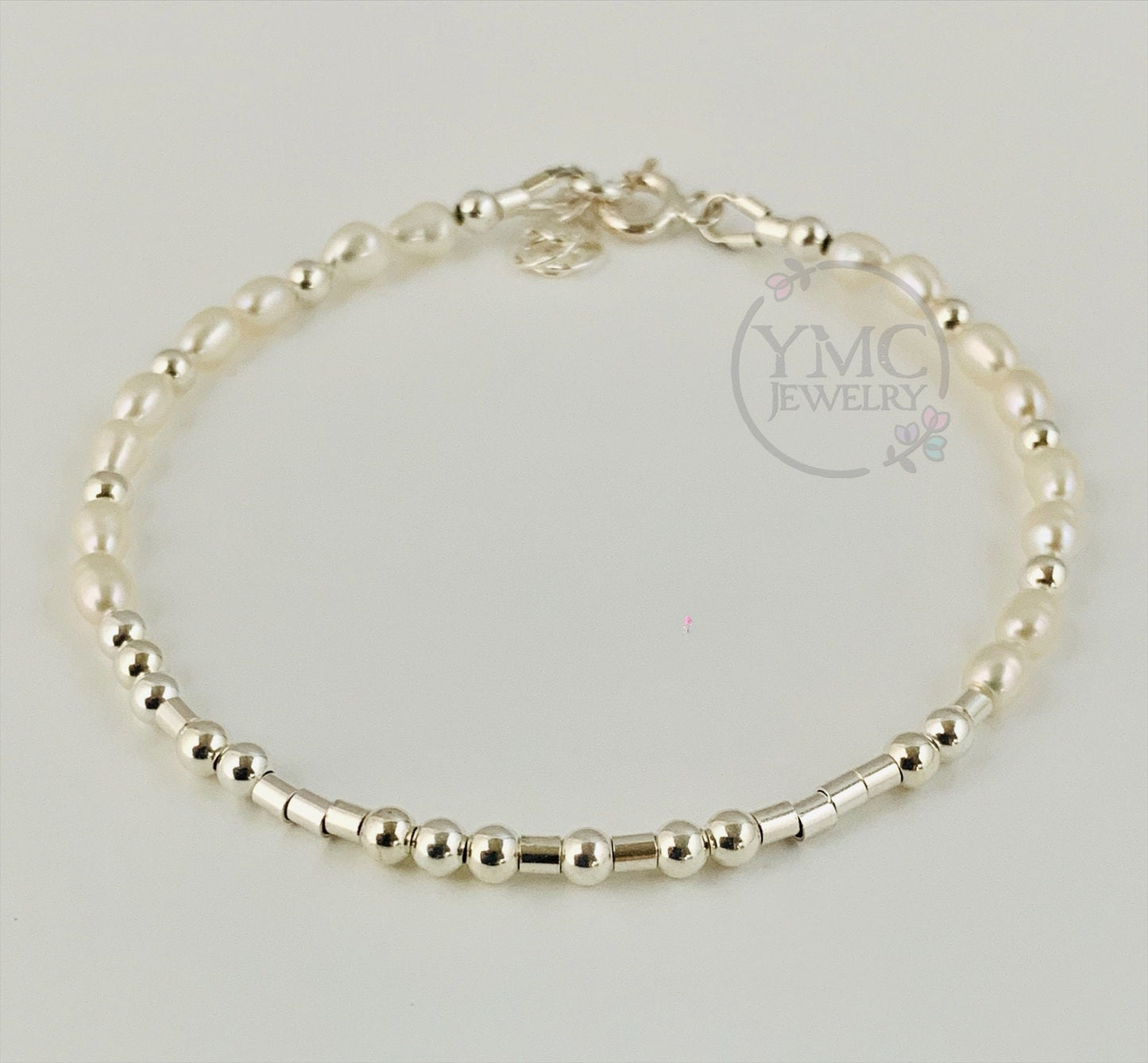 Custom Morse Code Bracelet,Personalized Hidden Message Bracelet,Secret Message Jewelry,Freshwater Pearl Bracelet,Friendship Bracelet Baby