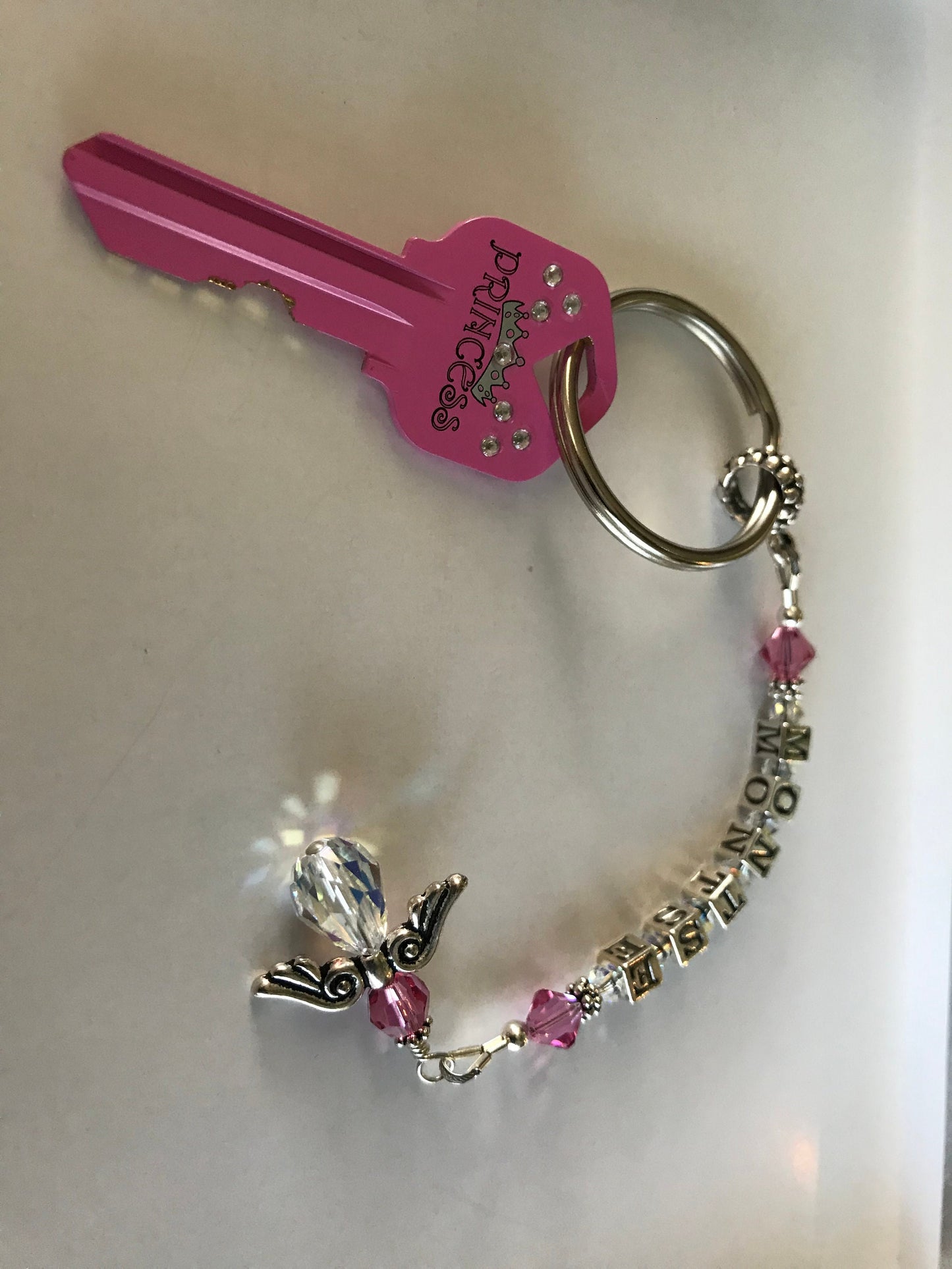 Sterling Silver Personalized Name Keyring,Personalized Key Ring, Name Key Chain,Name Key Ring, Personalized Keyring,Personalized Keychain