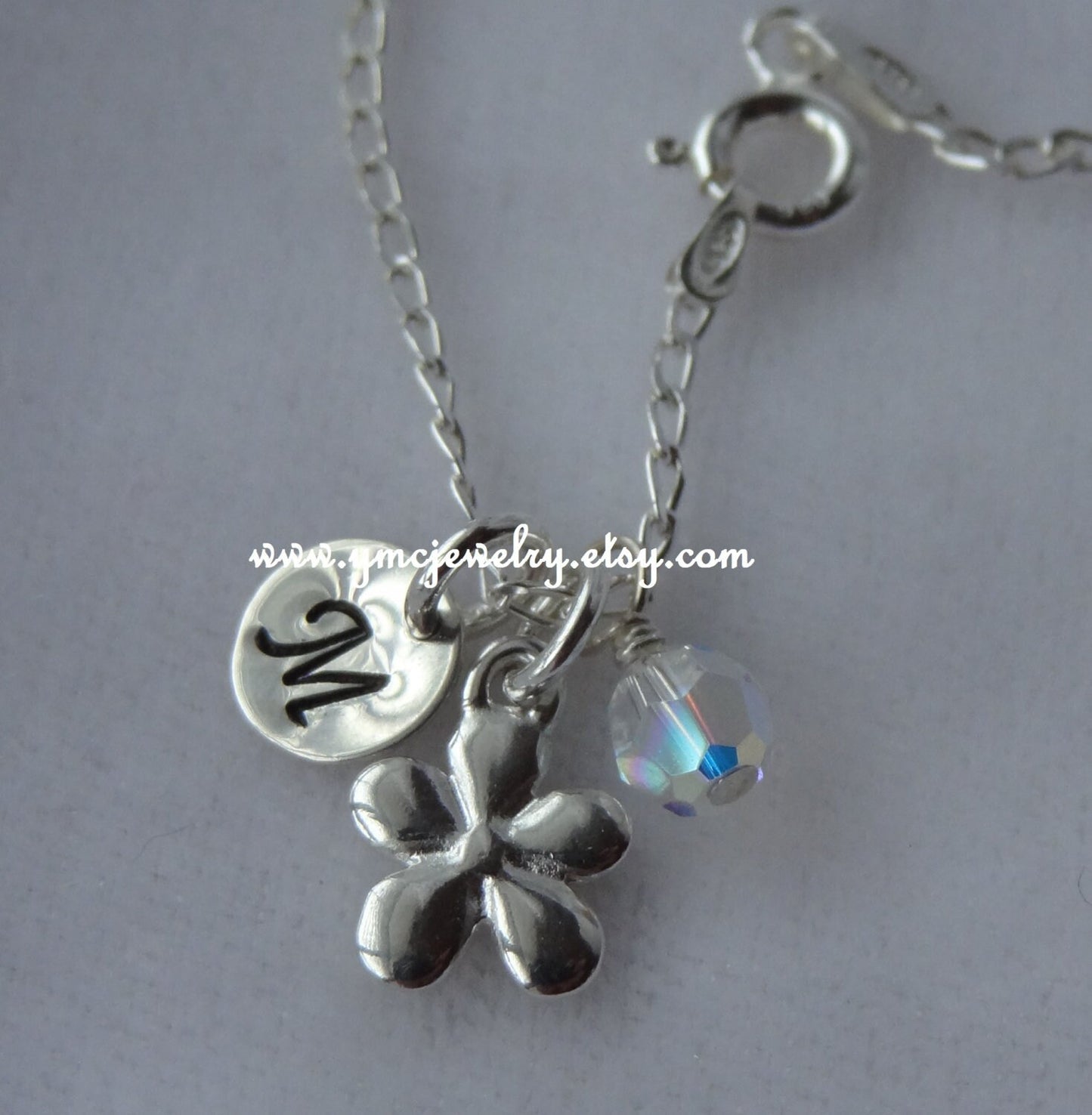 Flower Girl Bracelet-Personalized Flower bracelet Jewelry,Flower Girl Proposal Gift Ideas,Will you be my our Flower Girl Initial Bracelet