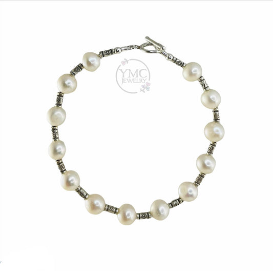 Freshwater Pearl Bridesmaid Bracelet,Real Pearl Bracelet,Inspired Bracelet,Gift for mom daughter Bride Junior Bridesmaids  Present jewelry