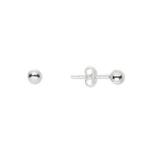 Sterling Silver Ball Post Earrings,Tiny  Ball Stud Earrings,Tiny Ball Earrings,Silver Little Girl Earrings,Baby Girl Earrings,Toddler Post