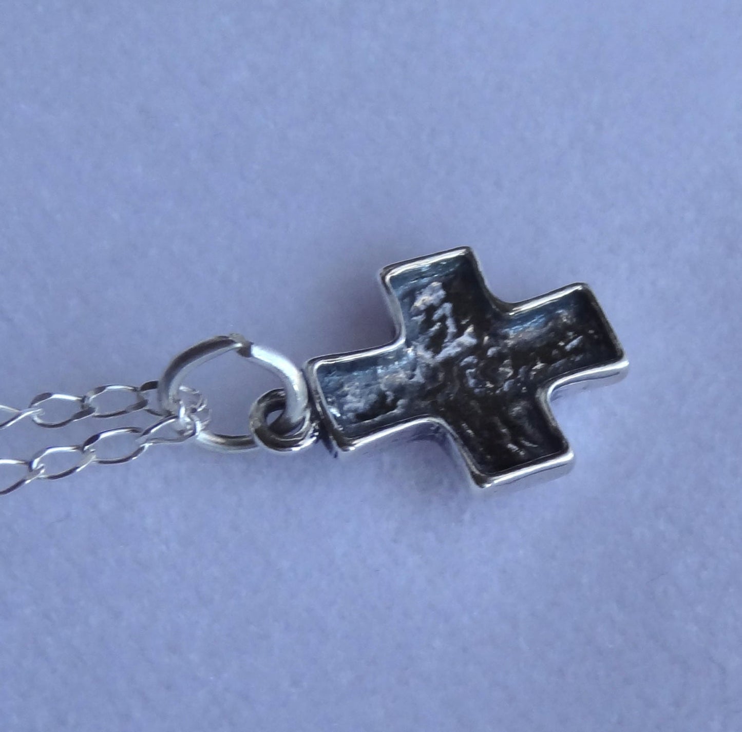 Silver Boys Cross Necklace,First Communion Boys Necklace,Confirmation Boys Necklace,Baptism Christening Boys Cross Necklace, Cross Necklace