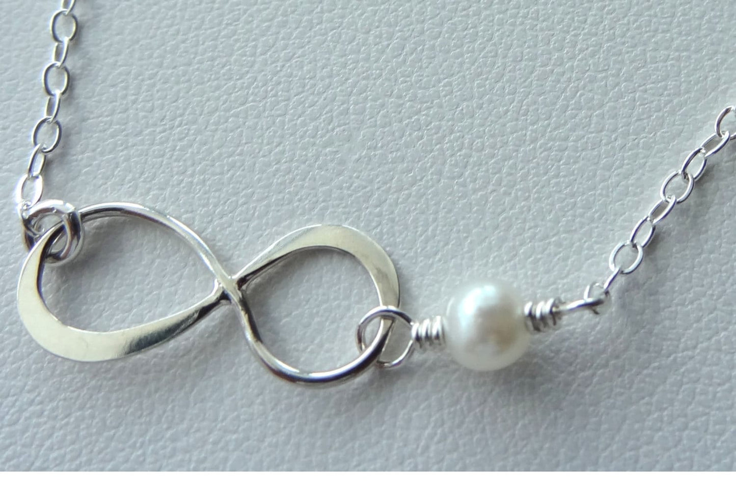 Flower Girl Sterling Silver Infinity Bracelet, Junior Bridesmaid Bracelet, Infinity Bracelet, Junior Bridesmaid Gift, Flower Girl Bracelet