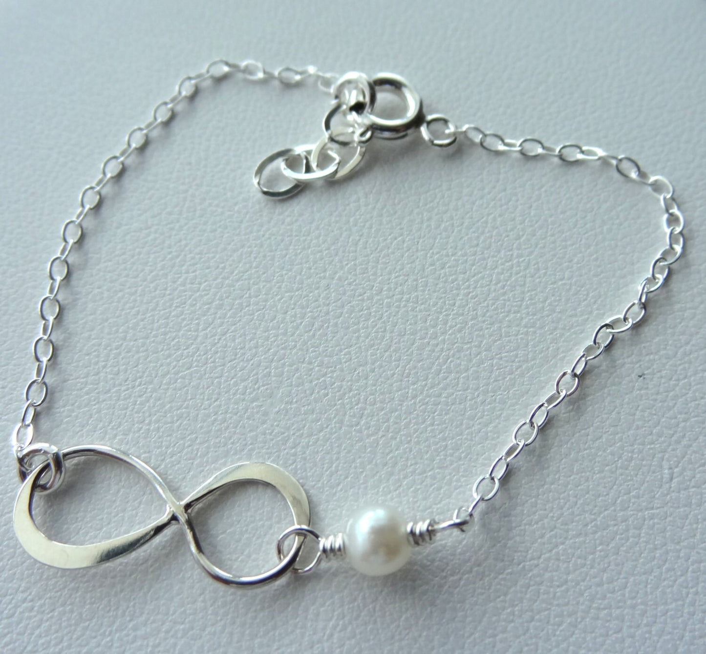 Silver Infinity Cross Bracelet,Christian Jewelry,Baptism Gift,Adjustable Layering bracelet,Infinity Bracelet,Cross Bracelet,Gift For Girls