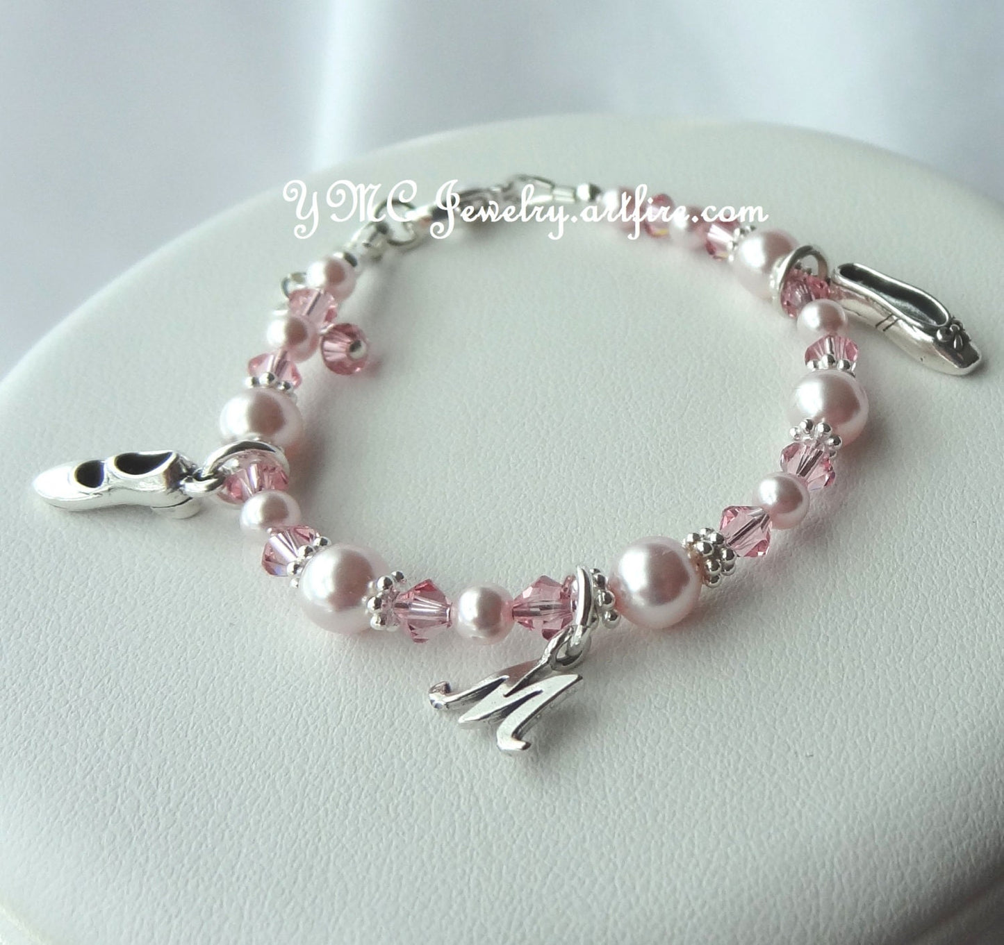Sterling Silver Children Charm Bracelet,Toddler Bracelet,Personalized Kids Bracelet,Children Birthday Gift,Little Girl Childs Charm Bracelet