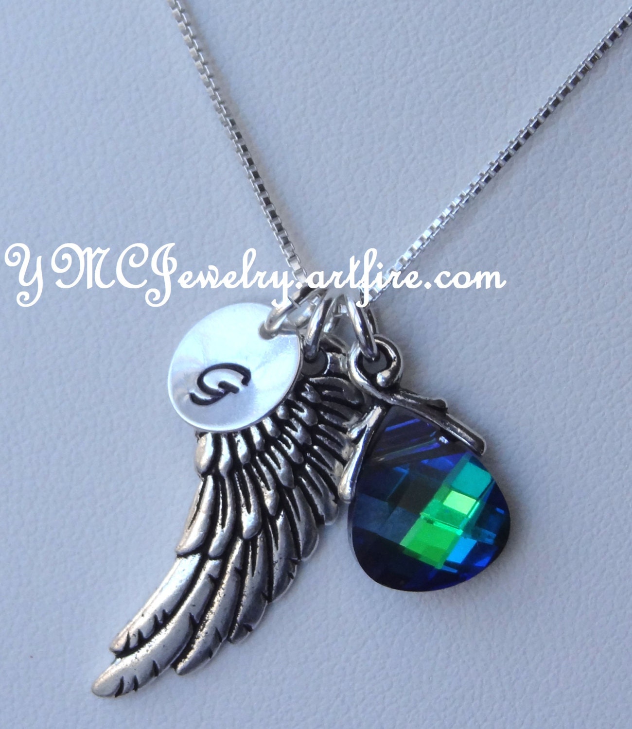 Remembrance Angel Wing Necklace,Sympathy Bereavement Gift,Memorial Jewelry,Loss of Husband Baby Child Brother Sister Friend,Grief Necklace